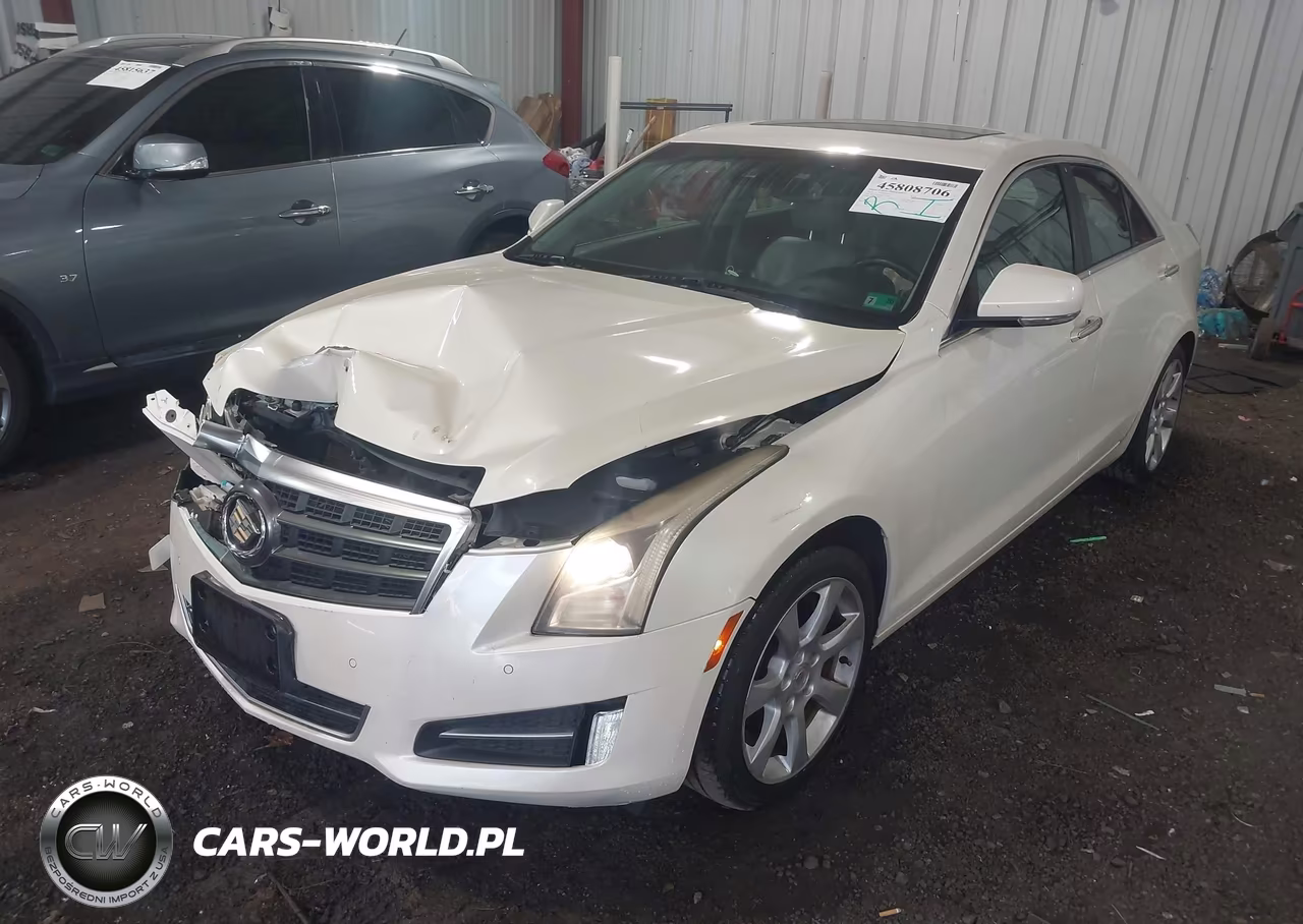 2013 Cadillac Ats Performance VIN:1G6AC5SX2D0123942 - 2