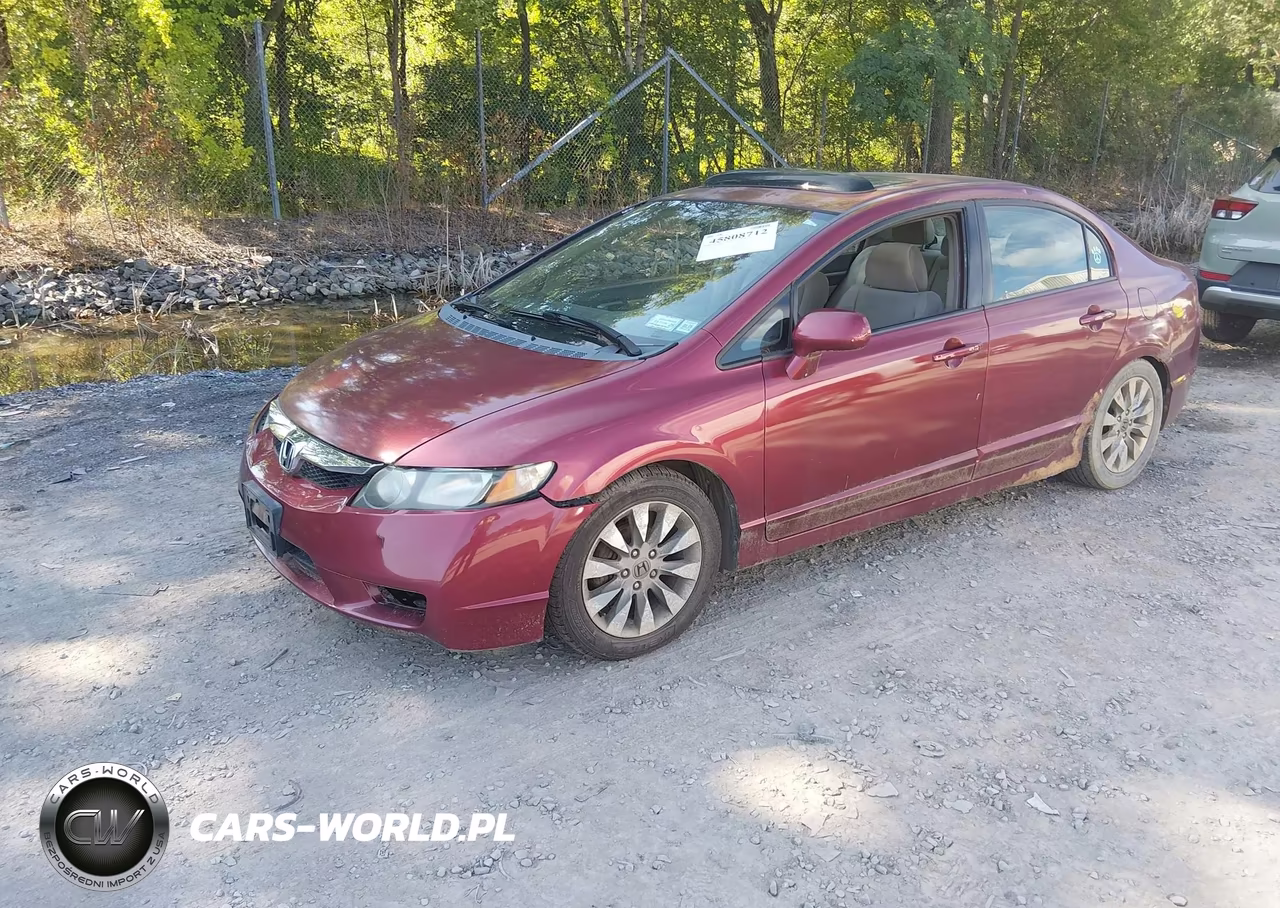 2009 Honda Civic Ex VIN:2HGFA16869H542482 - 2