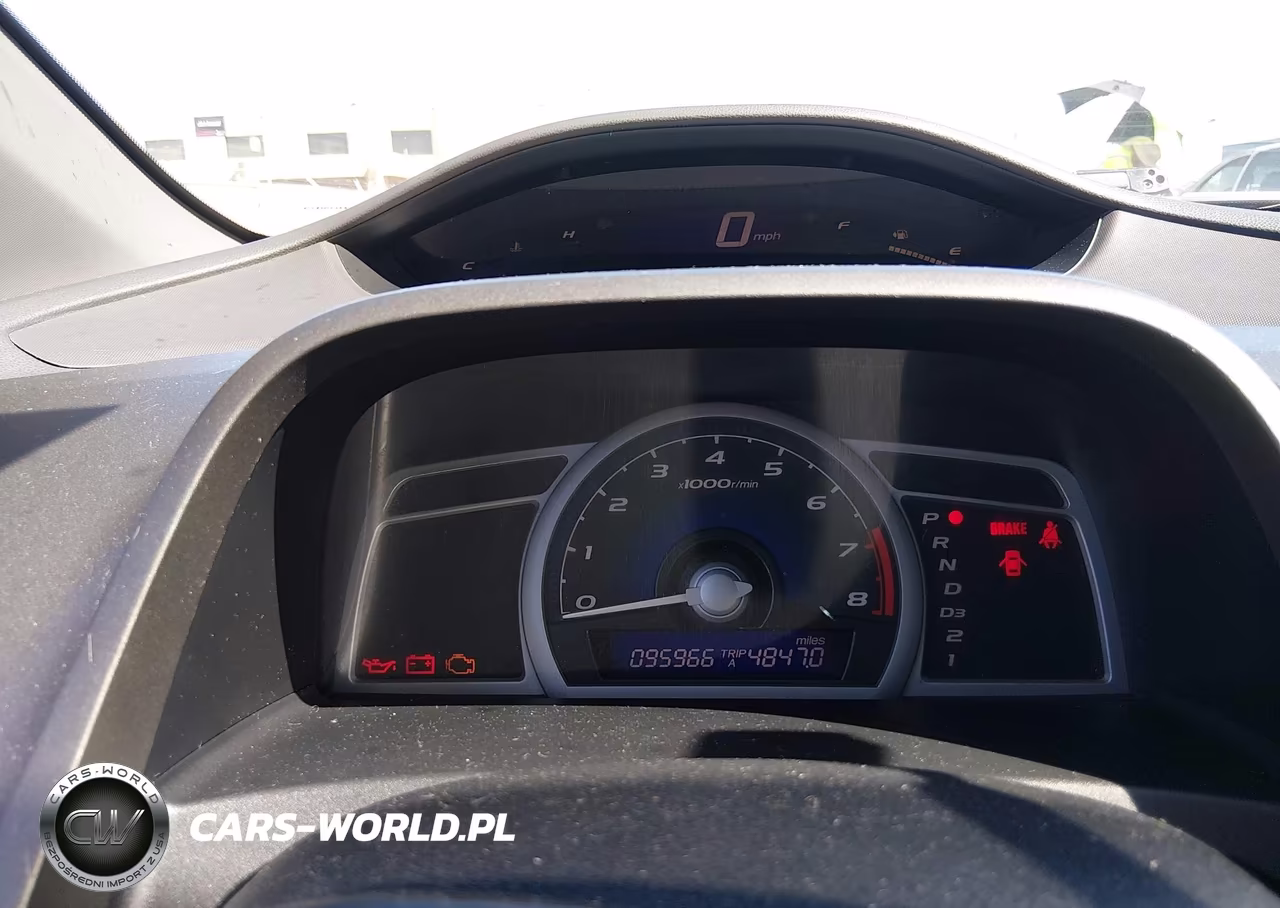 2008 Honda Civic Lx VIN:2HGFG12628H574833 - 7