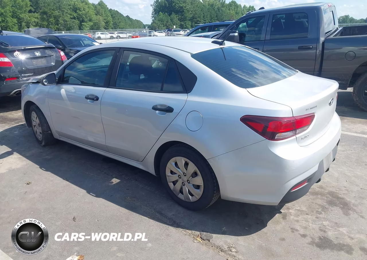 2018 Kia Rio Lx VIN:3KPA24AB4JE054805 - 3
