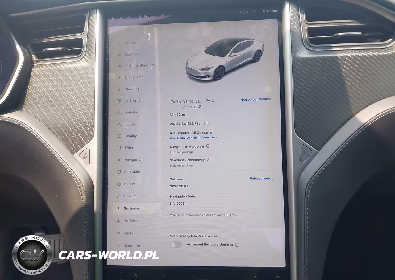 2018 Tesla Model S 100D-75D-P100D VIN:5YJSA1E22JF284675 - 19