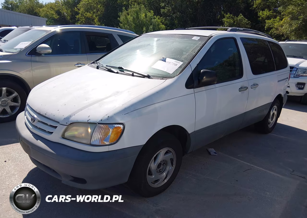 2001 Toyota Sienna Le VIN:4T3ZF13C21U379761 - 2