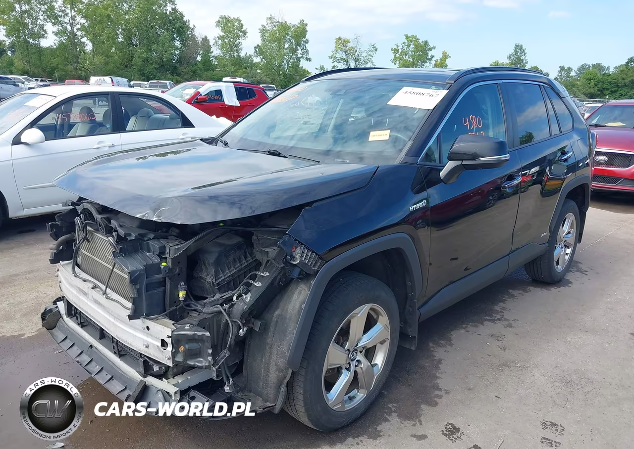 2020 Toyota Rav4 Hybrid Limited VIN:4T3DWRFV3LU008343 - 2