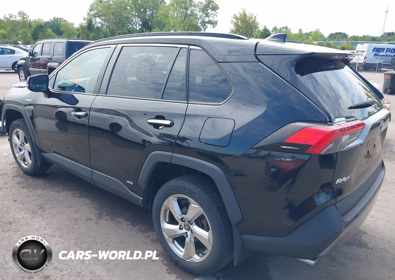 2020 Toyota Rav4 Hybrid Limited VIN:4T3DWRFV3LU008343 - 3