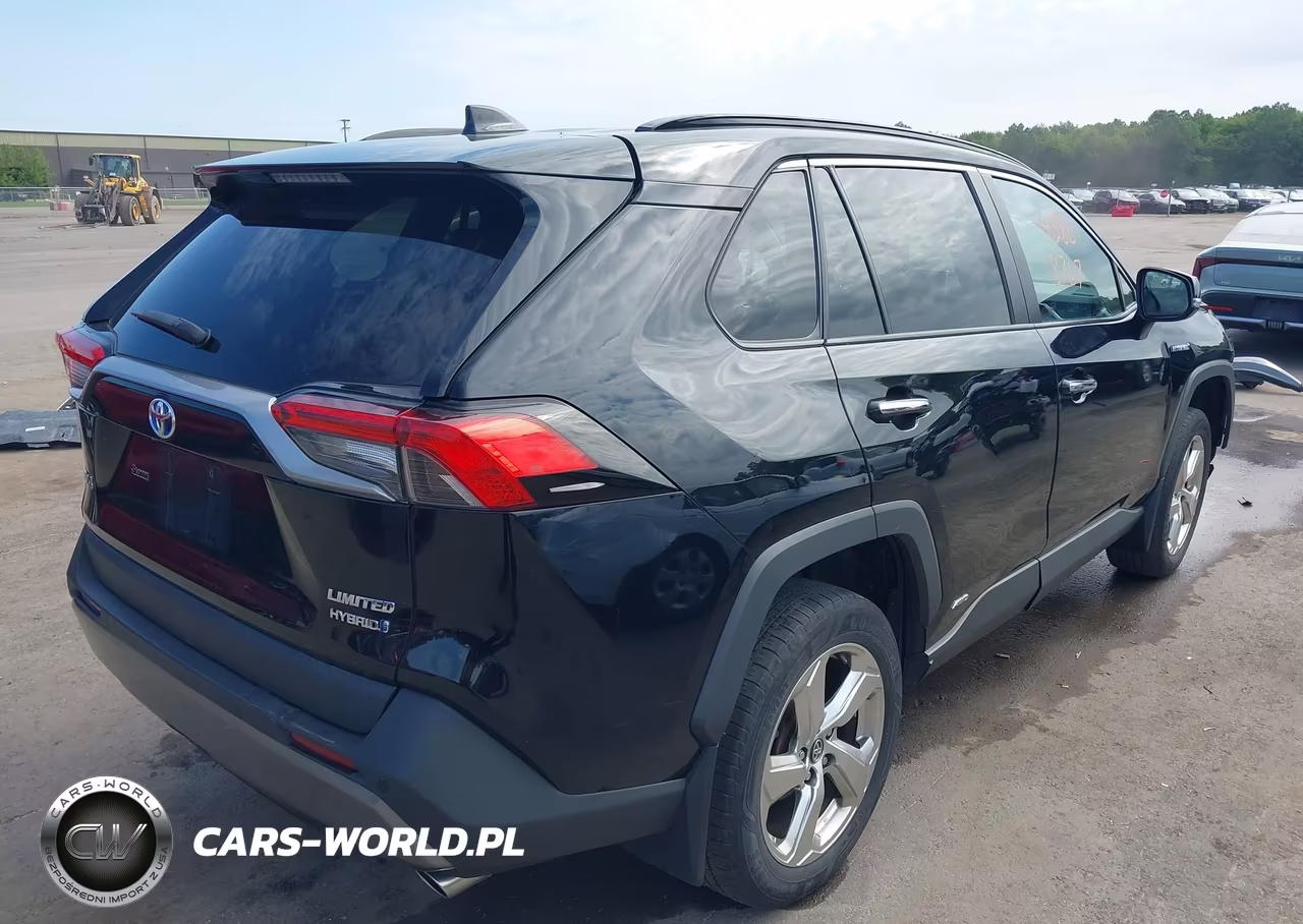 2020 Toyota Rav4 Hybrid Limited VIN:4T3DWRFV3LU008343 - 4