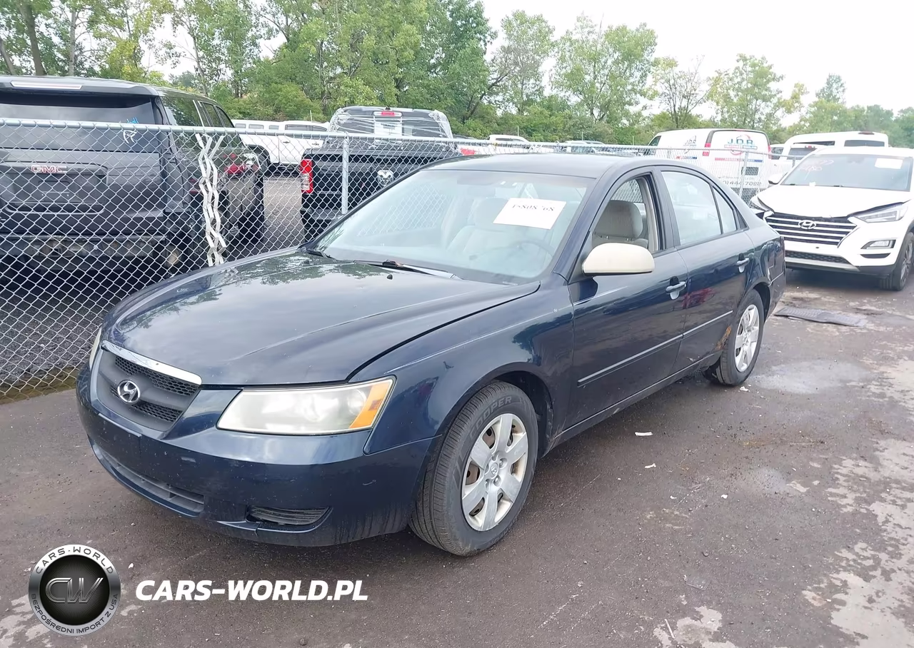 2007 Hyundai Sonata Gls-Gls W-Xm VIN:5NPET46CX7H274874 - 2