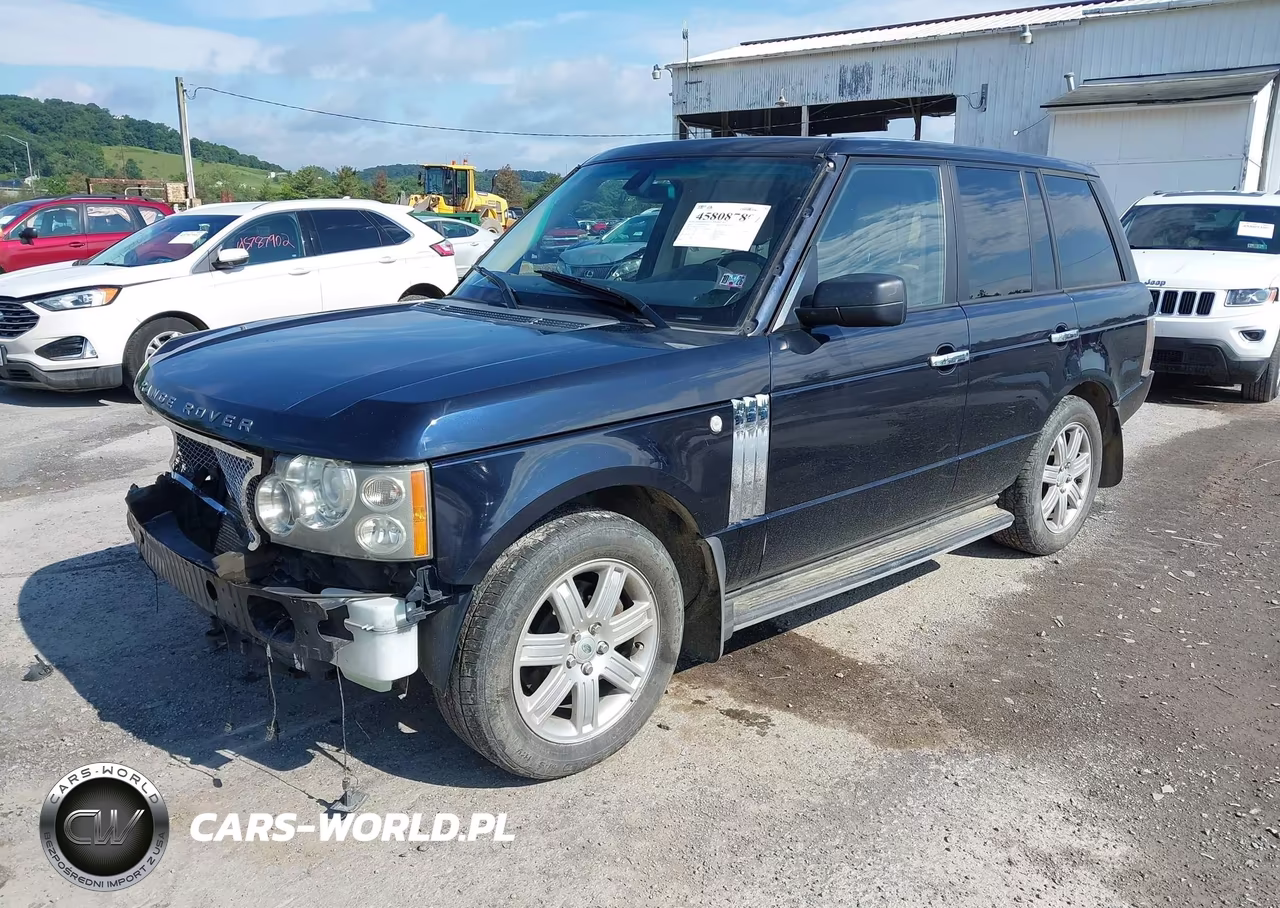 2007 Land Rover Range Rover Hse VIN:SALME15437A258059 - 2