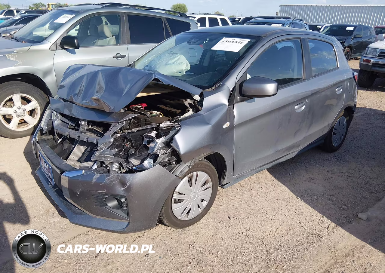 2022 Mitsubishi Mirage Es-Le VIN:ML32AUHJ4NH003697 - 2