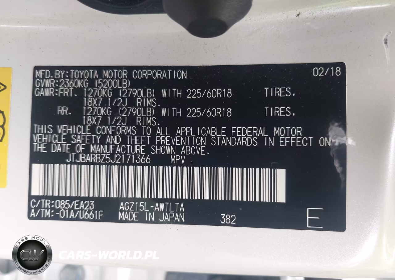 2018 Lexus Nx 300 VIN:JTJBARBZ5J2171366 - 9