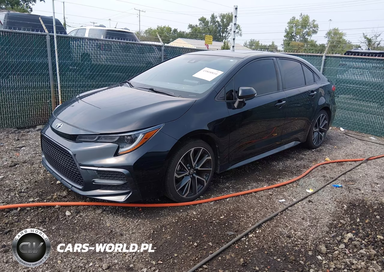 2021 Toyota Corolla Se VIN:JTDP4MCE1MJ066686 - 2