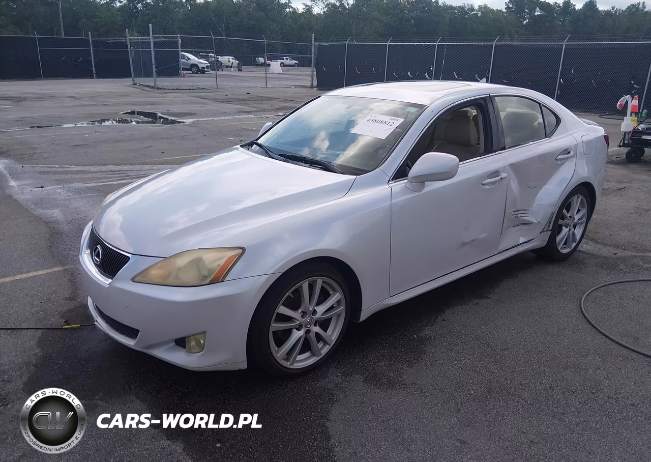2007 Lexus Is 250 VIN:JTHBK262075040498 - 2