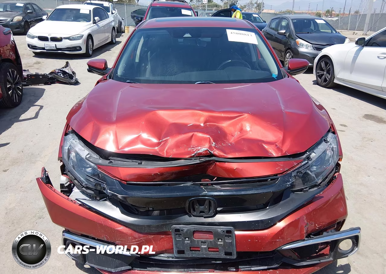 2019 Honda Civic Ex-L VIN:JHMFC1F7XKX014346 - 11
