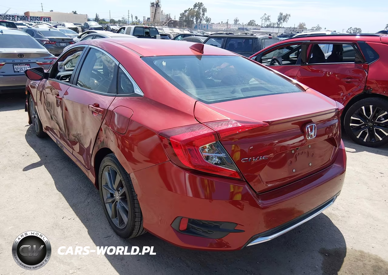 2019 Honda Civic Ex-L VIN:JHMFC1F7XKX014346 - 3