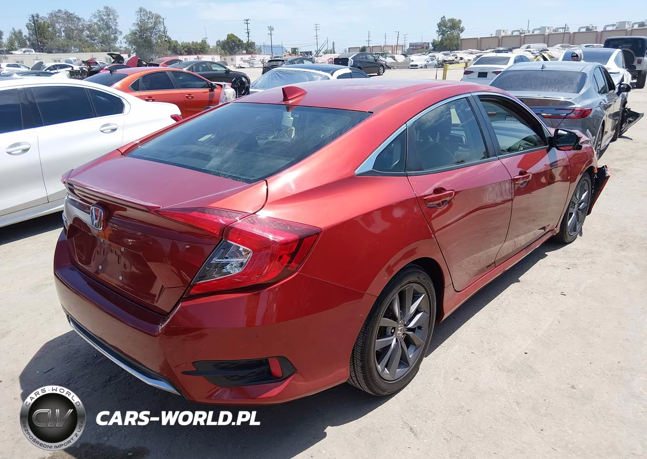 2019 Honda Civic Ex-L VIN:JHMFC1F7XKX014346 - 4