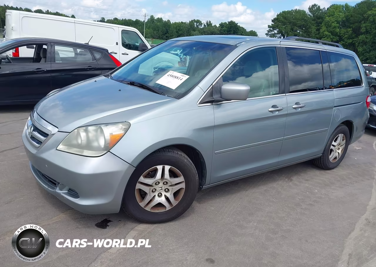 2007 Honda Odyssey Ex-L VIN:5FNRL38767B025188 - 2