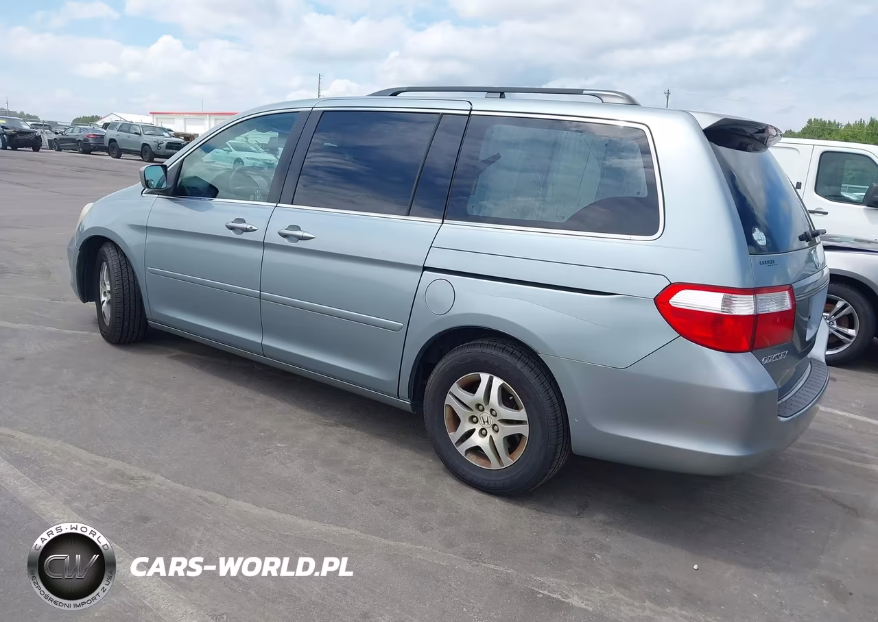 2007 Honda Odyssey Ex-L VIN:5FNRL38767B025188 - 3