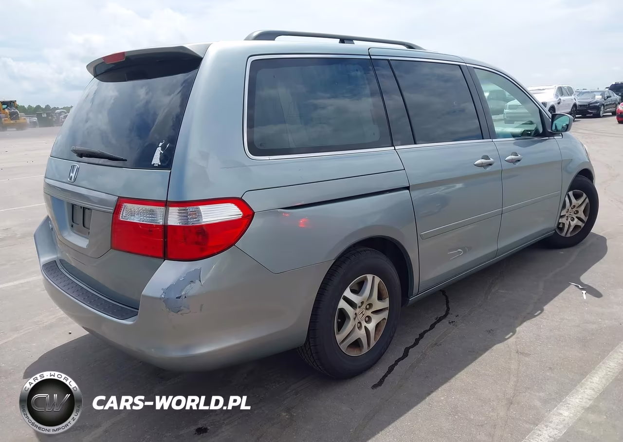 2007 Honda Odyssey Ex-L VIN:5FNRL38767B025188 - 4