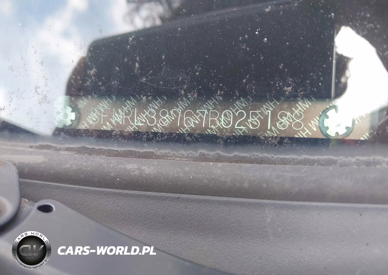 2007 Honda Odyssey Ex-L VIN:5FNRL38767B025188 - 9