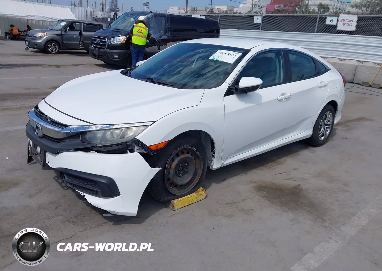 2016 Honda Civic Lx VIN:2HGFC2F59GH545850 - 2