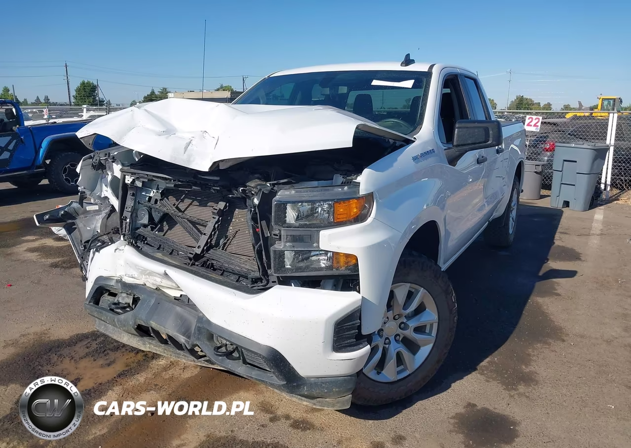 2022 Chevrolet Silverado 1500 Ltd 4Wd Standard Bed Custom VIN:1GCRYBEK9NZ216826 - 2