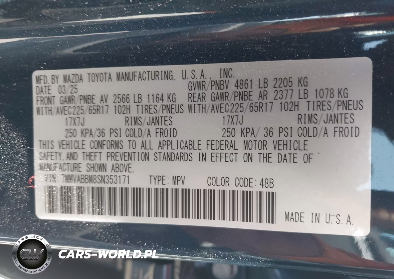 2025 Mazda Cx-50 2.5 S Preferred Package VIN:7MMVABBM8SN353171 - 9