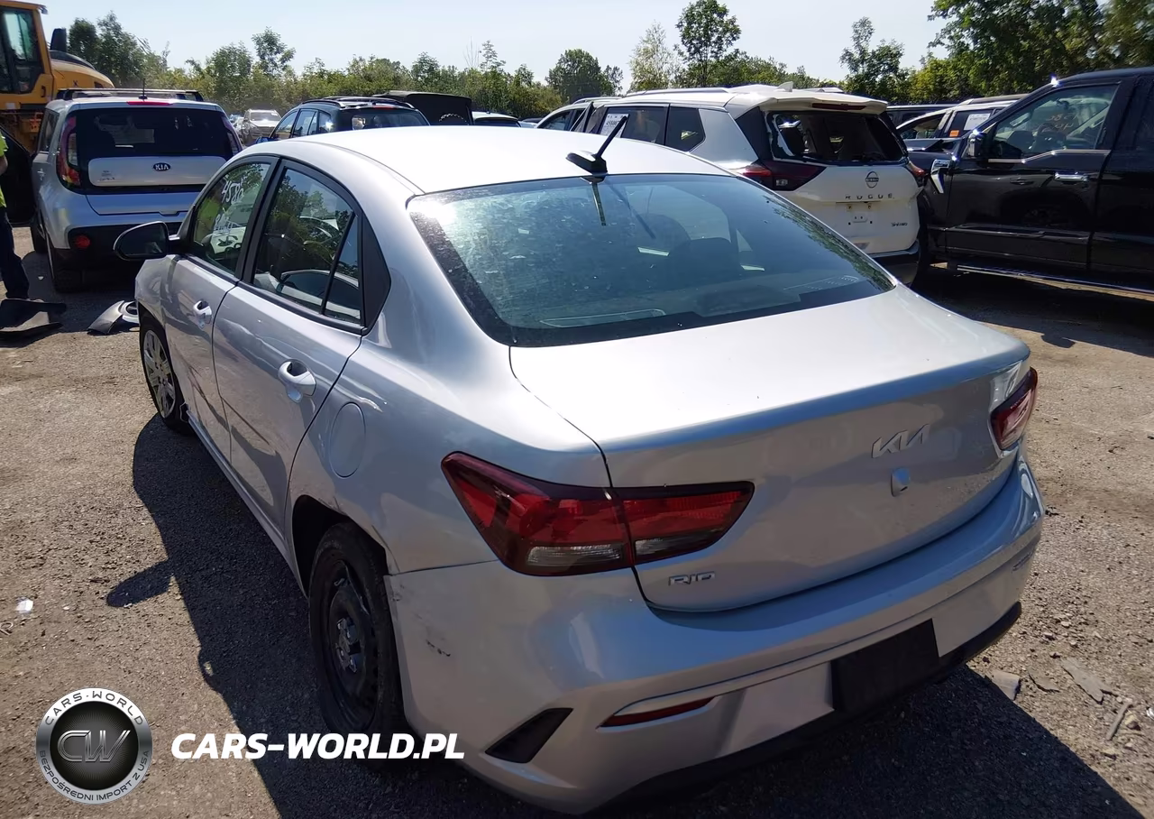 2022 Kia Rio Lx VIN:3KPA24AD2NE510470 - 3
