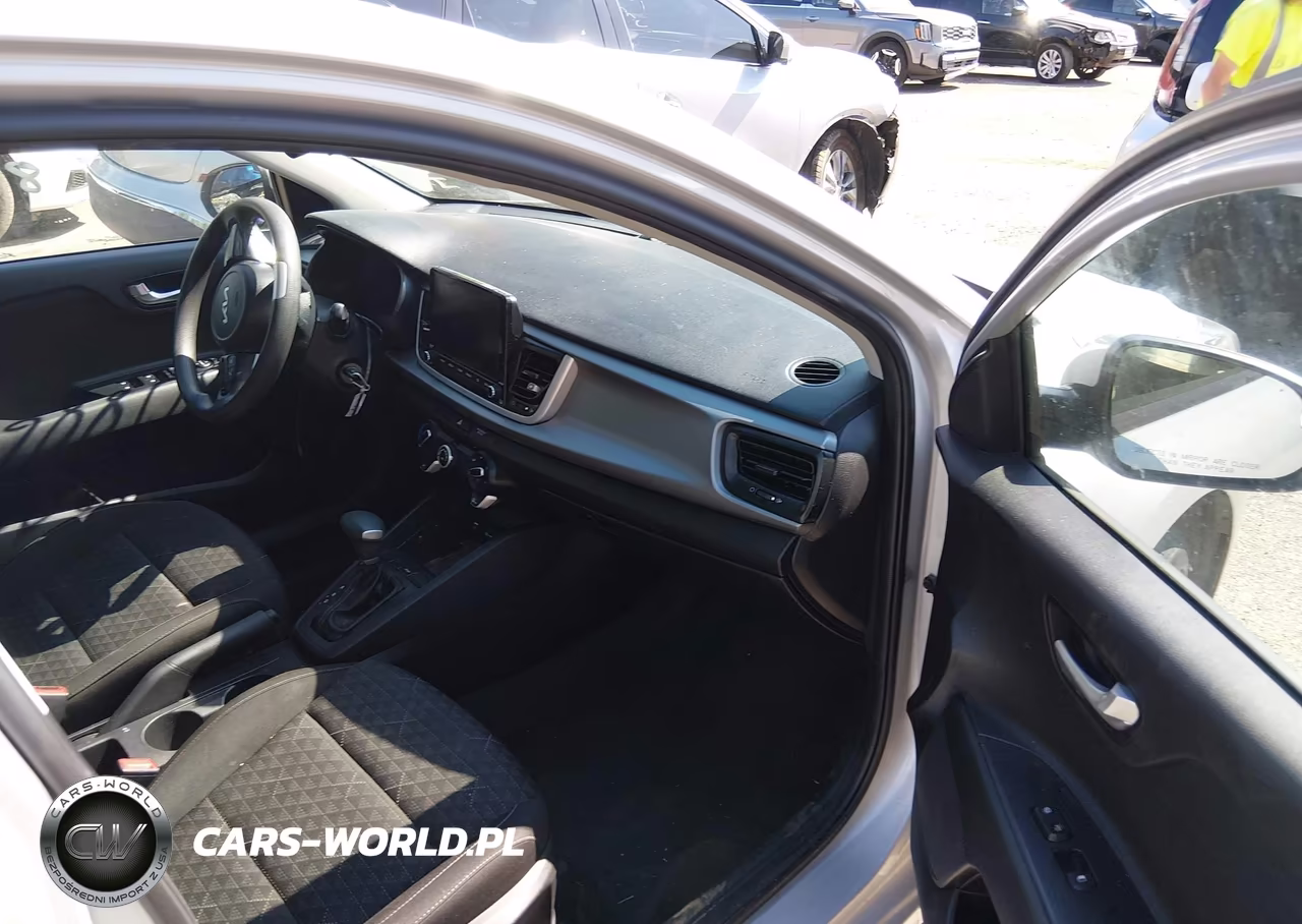 2022 Kia Rio Lx VIN:3KPA24AD2NE510470 - 5