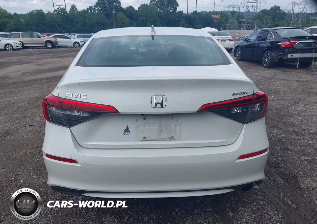 2022 Honda Civic Sport VIN:2HGFE2F51NH554582 - 17