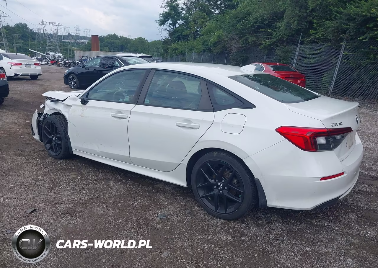 2022 Honda Civic Sport VIN:2HGFE2F51NH554582 - 3