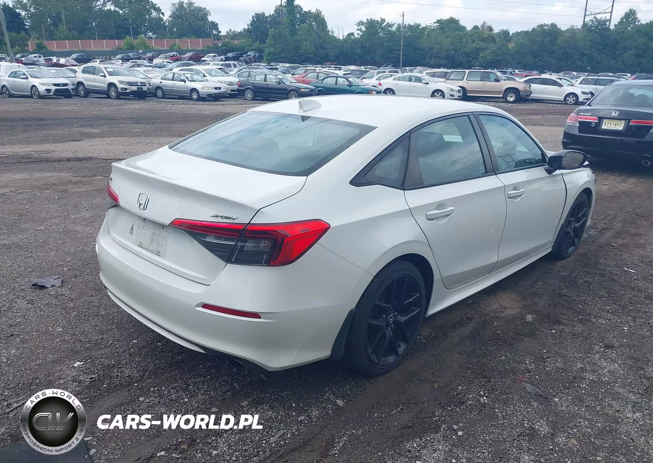 2022 Honda Civic Sport VIN:2HGFE2F51NH554582 - 4