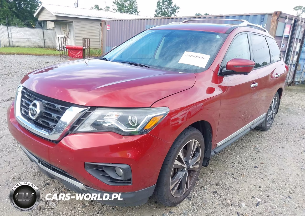 2017 Nissan Pathfinder Platinum VIN:5N1DR2MN0HC910567 - 2