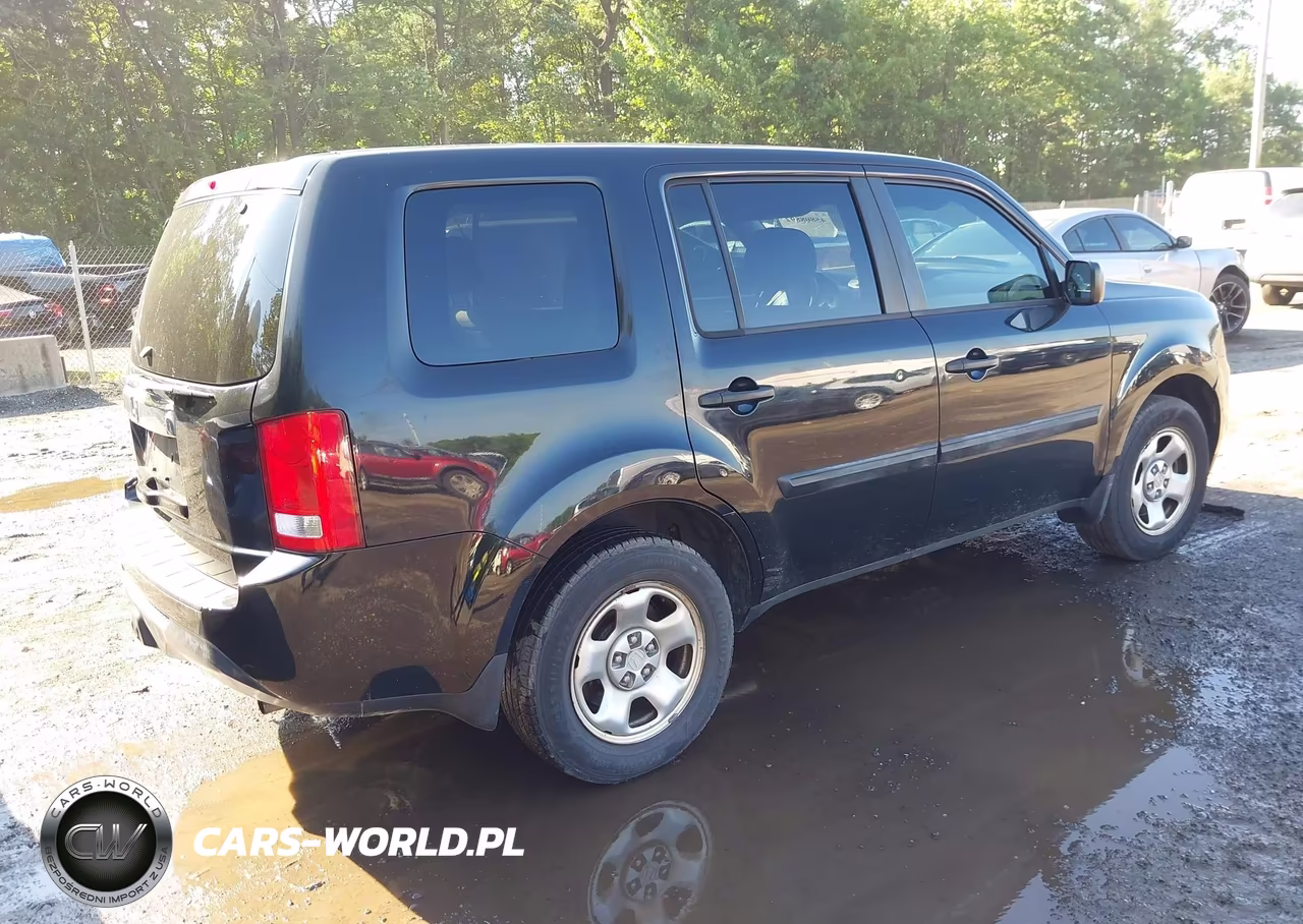 2013 Honda Pilot Lx VIN:5FNYF3H2XDB008316 - 4