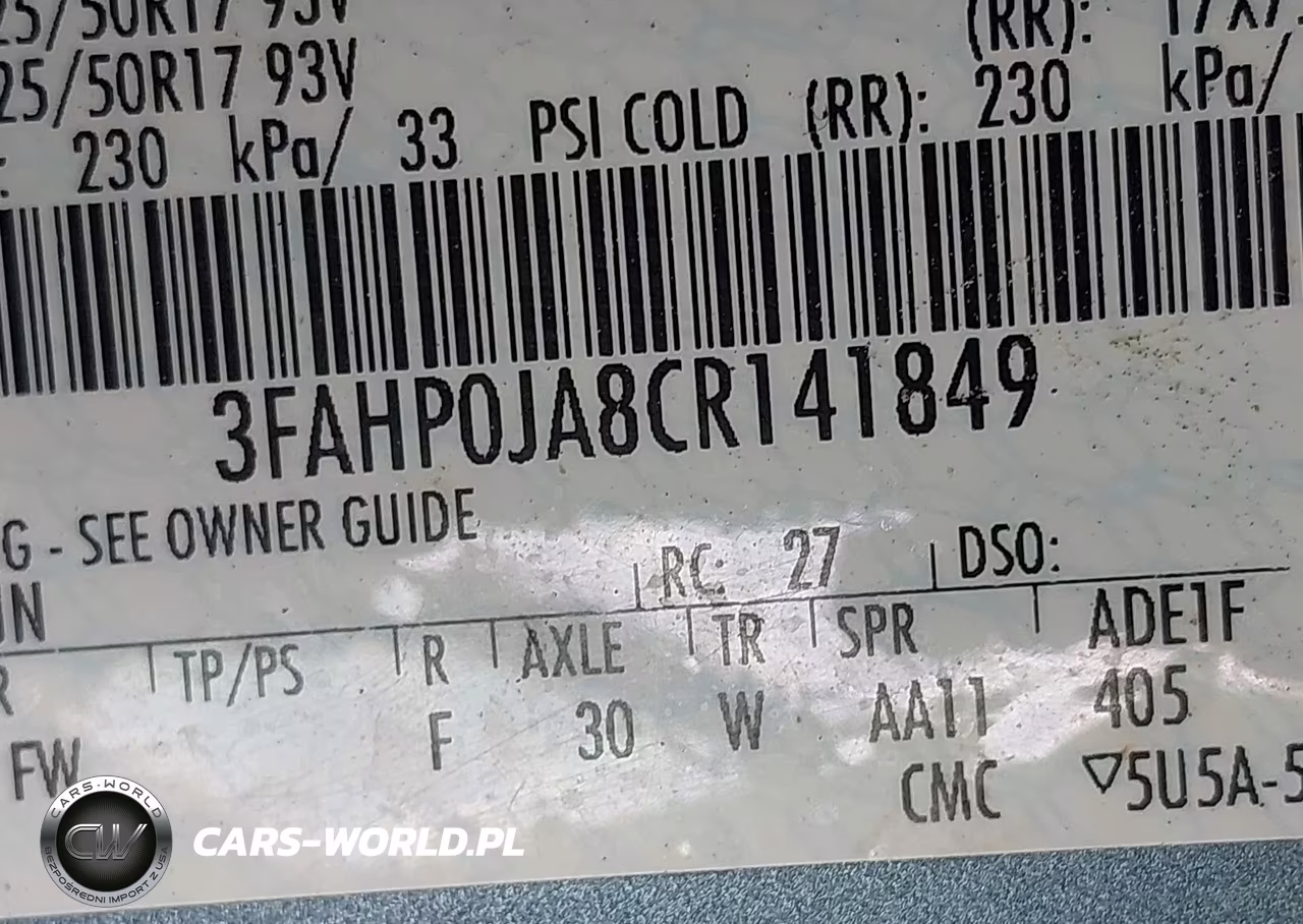 2012 Ford Fusion Sel VIN:3FAHP0JA8CR141849 - 9
