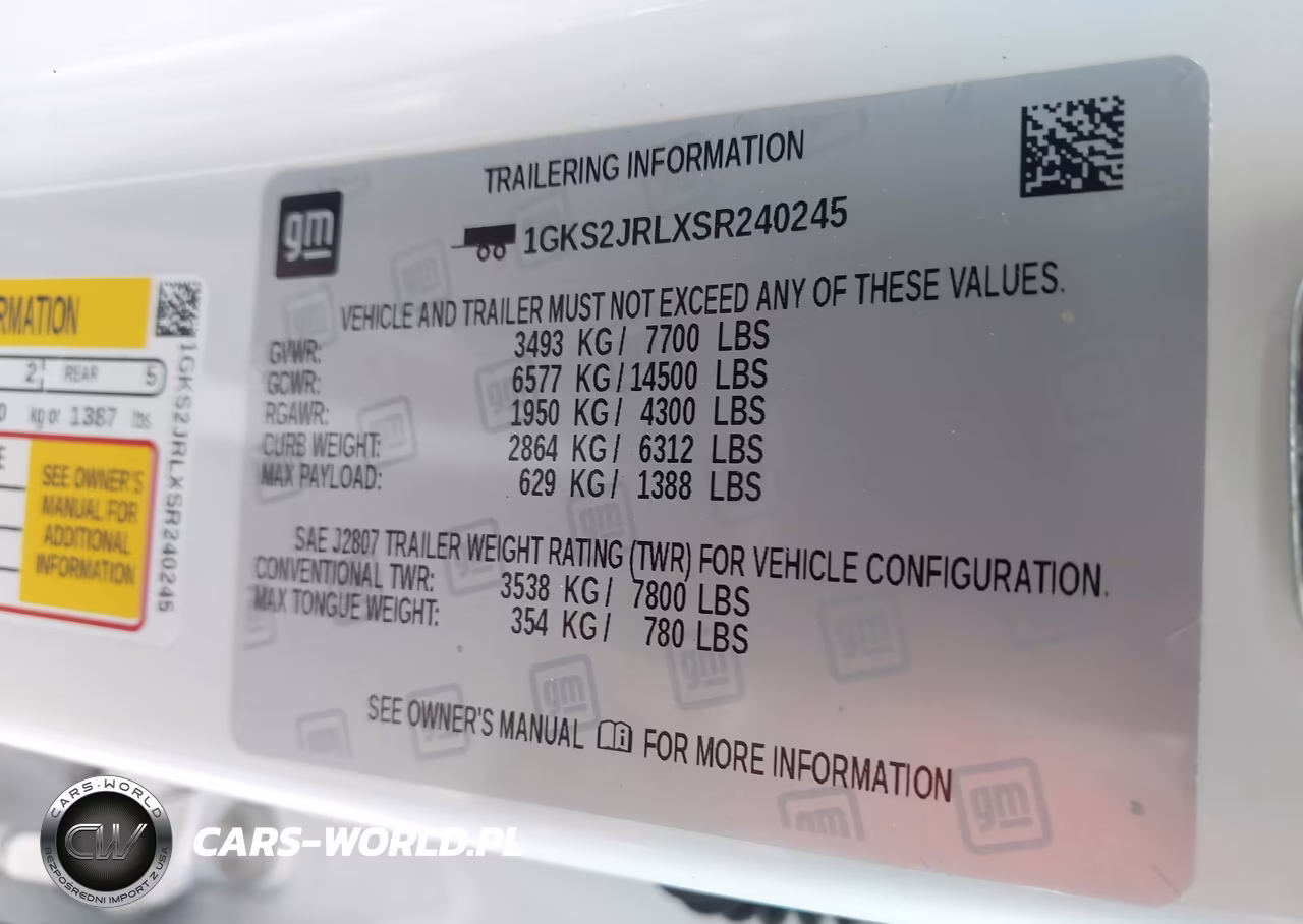 2025 GMC Yukon Xl 4Wd Denali VIN:1GKS2JRLXSR240245 - 9