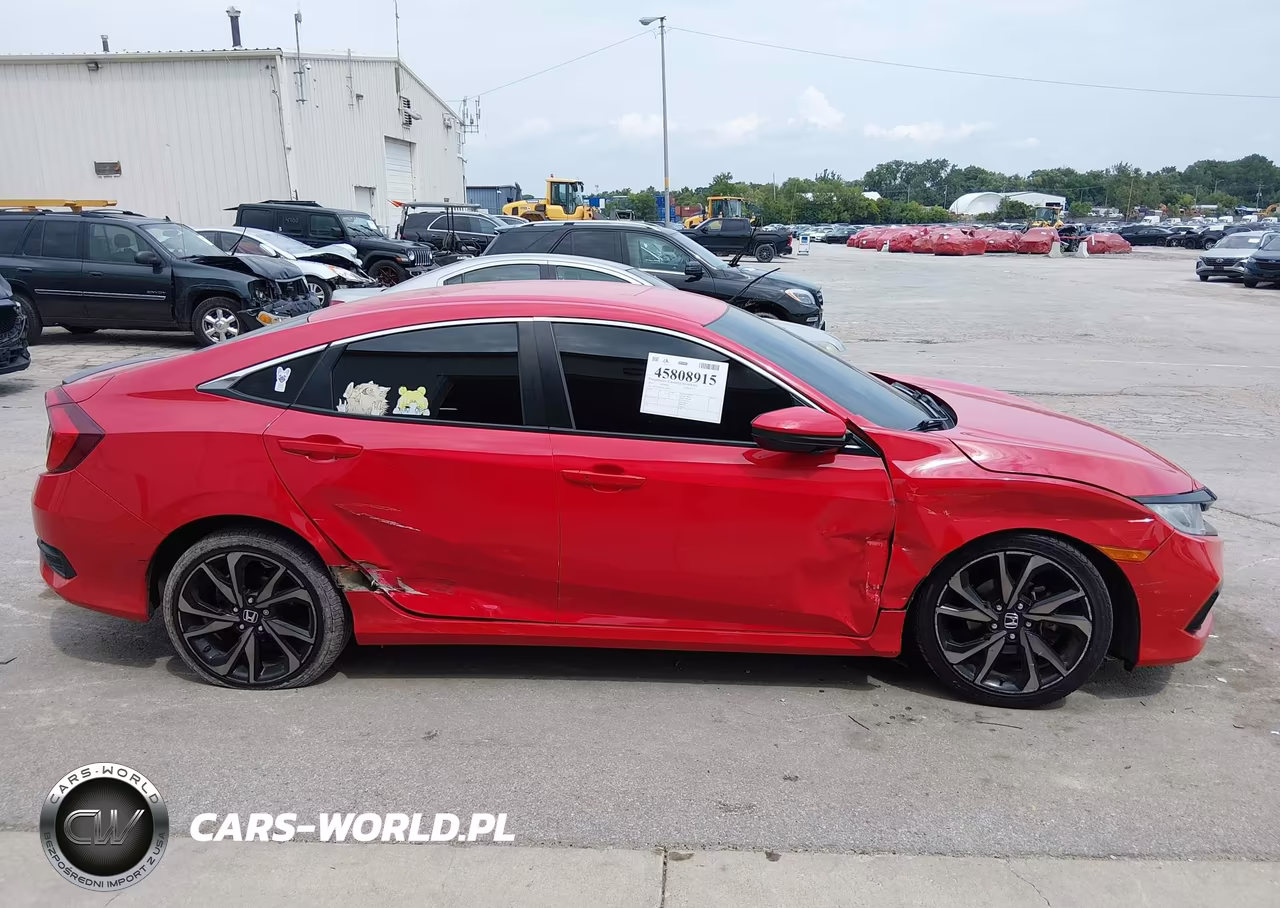2020 Honda Civic Sport VIN:2HGFC2F83LH548649 - 13