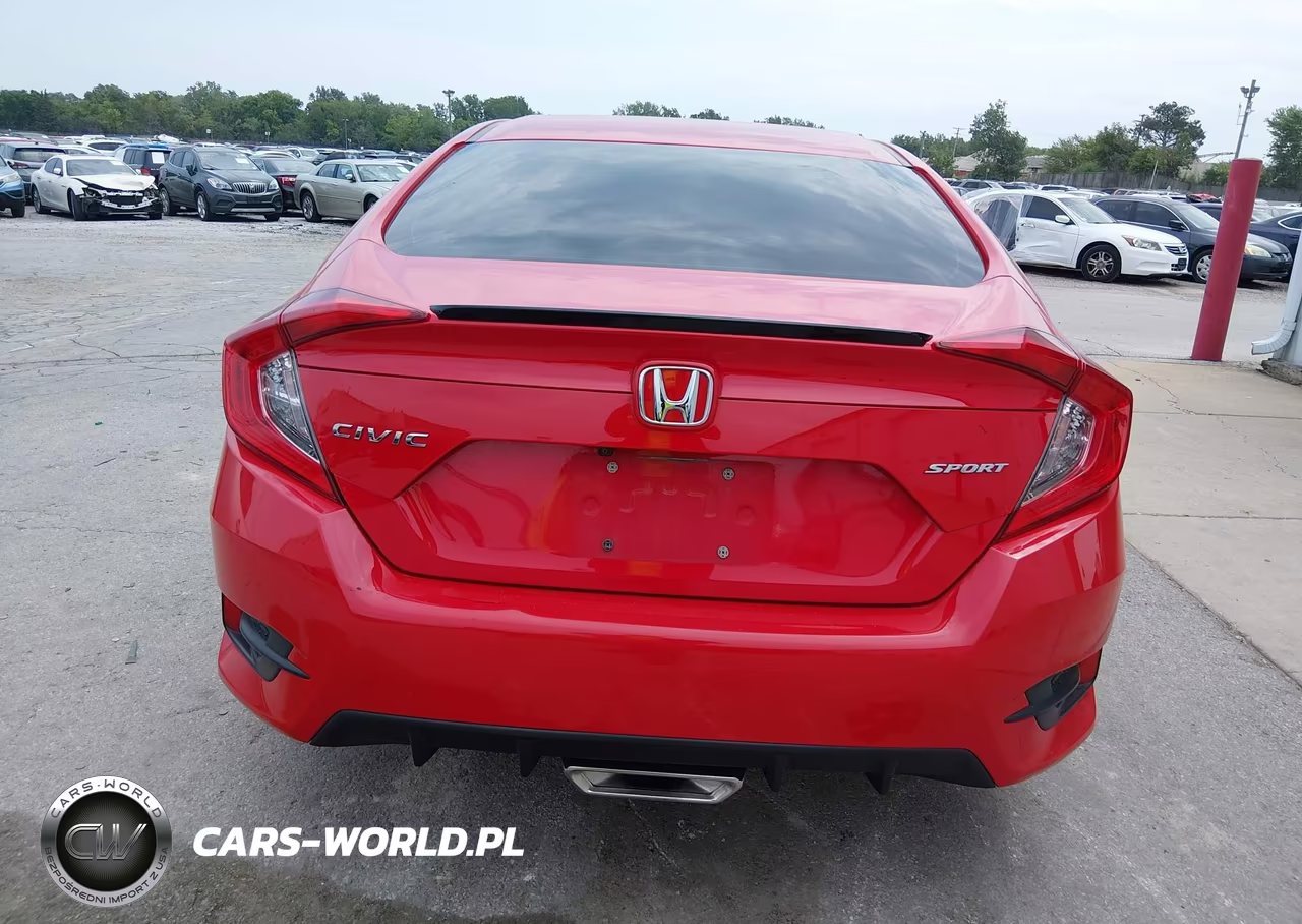 2020 Honda Civic Sport VIN:2HGFC2F83LH548649 - 16