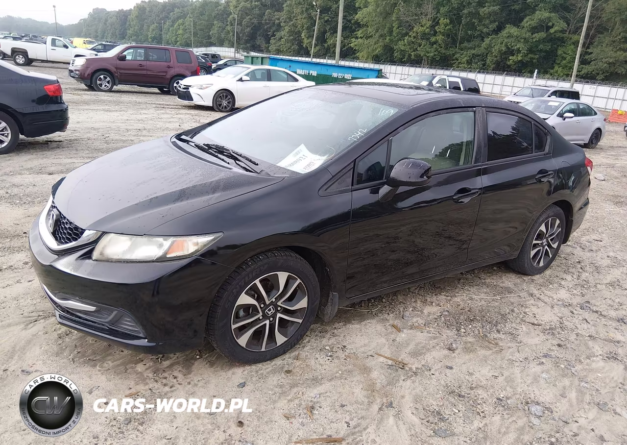 2013 Honda Civic Ex VIN:19XFB2F89DE078707 - 2