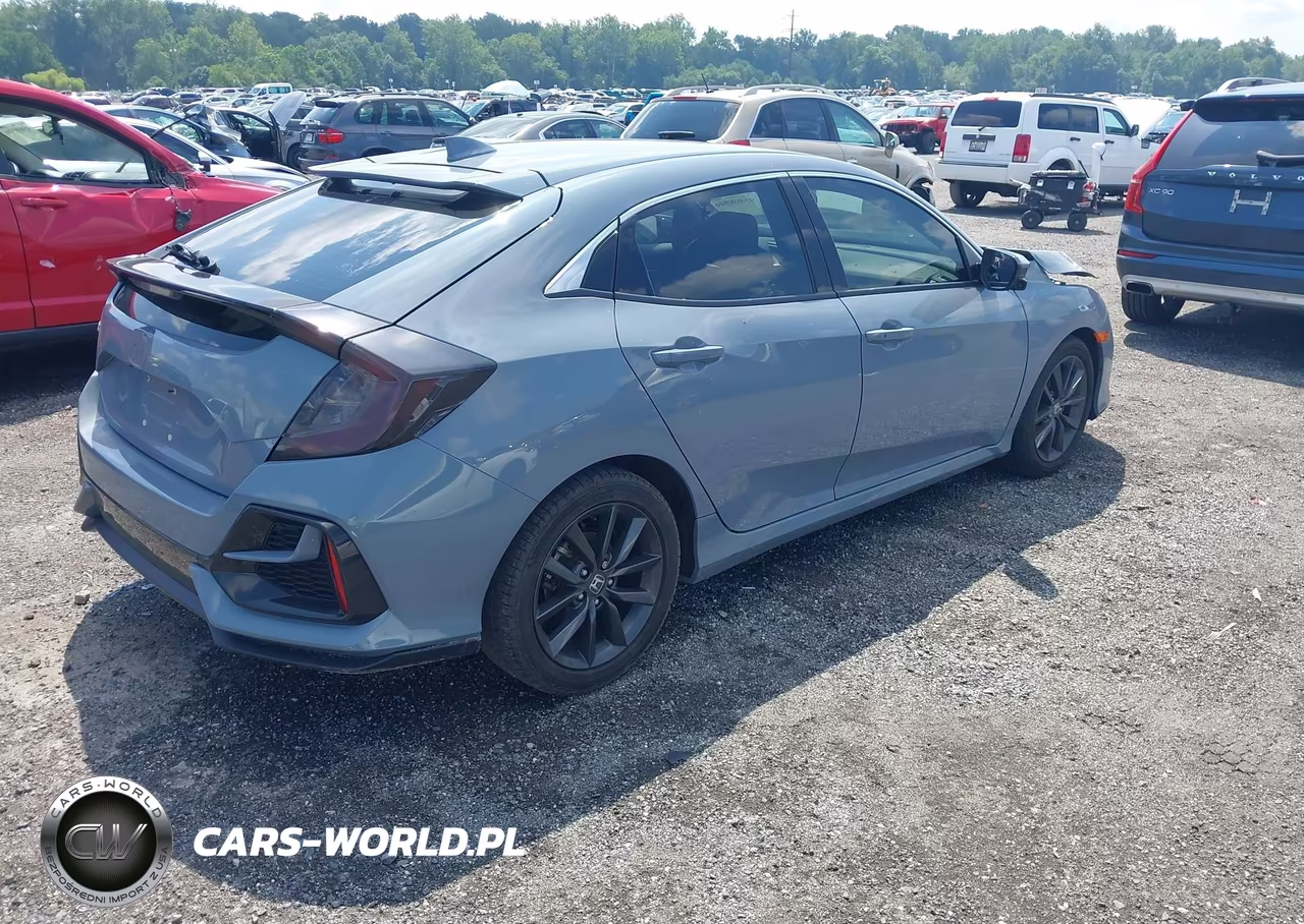 2021 Honda Civic Ex VIN:SHHFK7H69MU424823 - 4