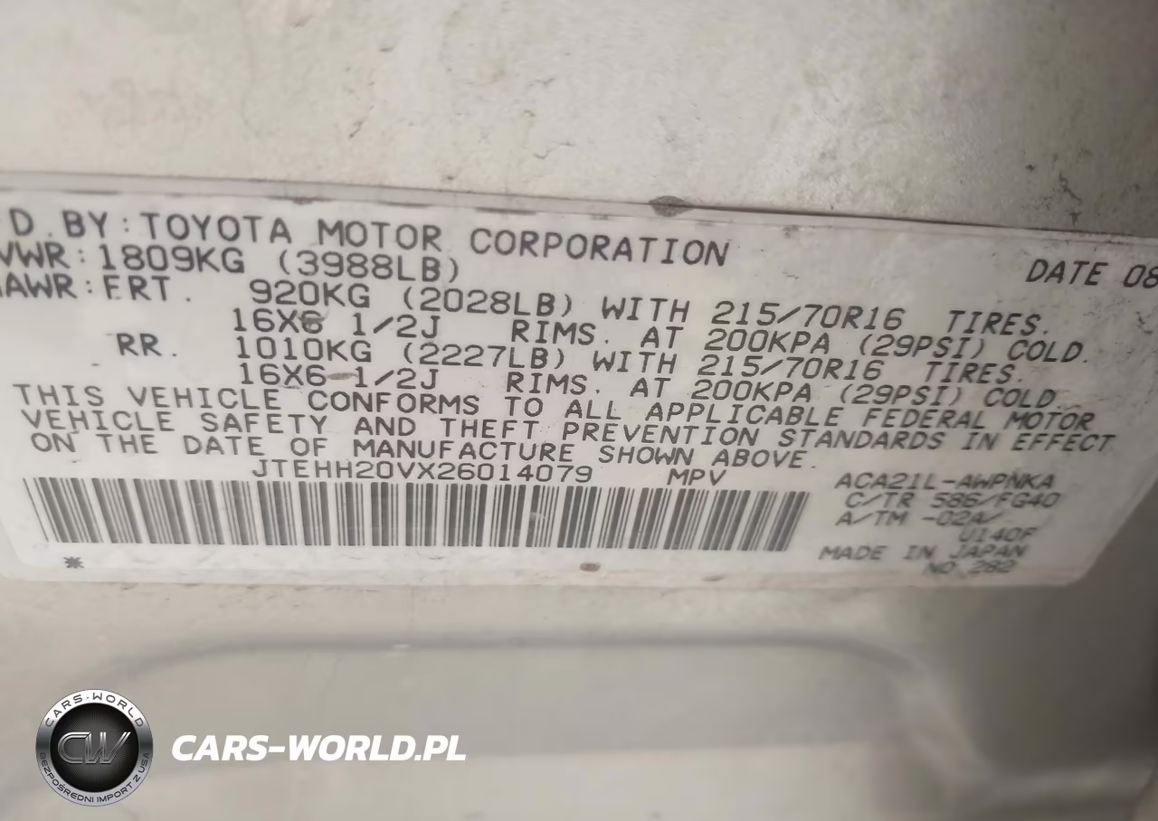 2002 Toyota Rav4 VIN:JTEHH20VX26014079 - 9
