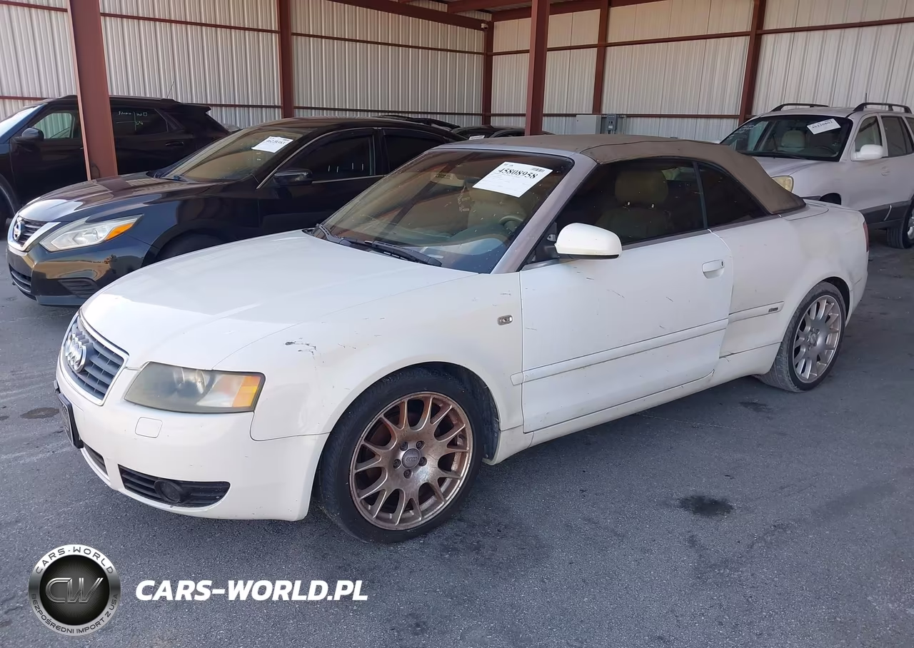 2005 Audi A4 1.8T VIN:WAUBC48H75K020319 - 2