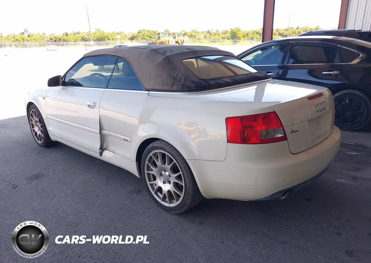 2005 Audi A4 1.8T VIN:WAUBC48H75K020319 - 3