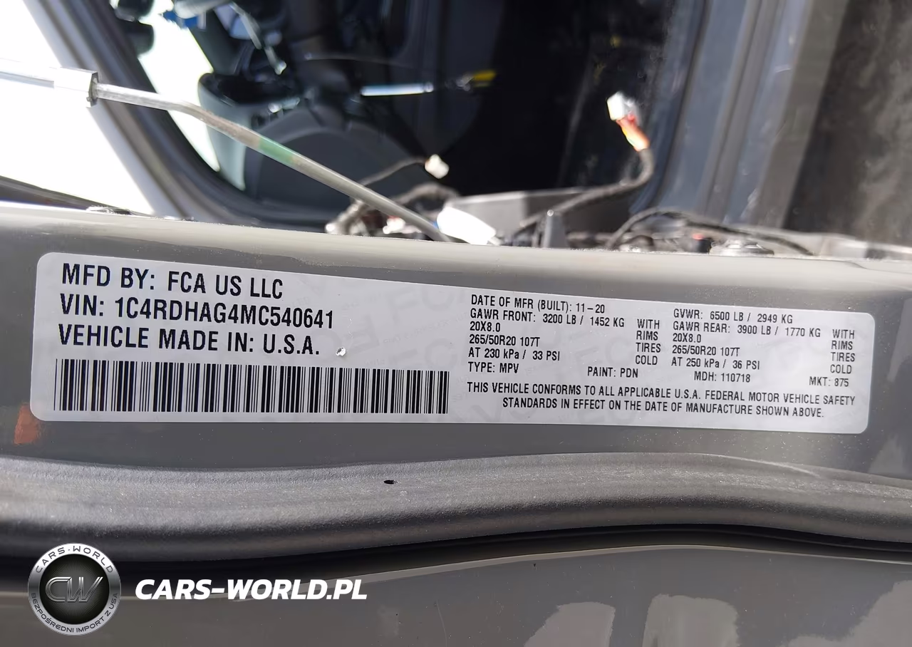 2021 Dodge Durango Sxt Plus Rwd VIN:1C4RDHAG4MC540641 - 9