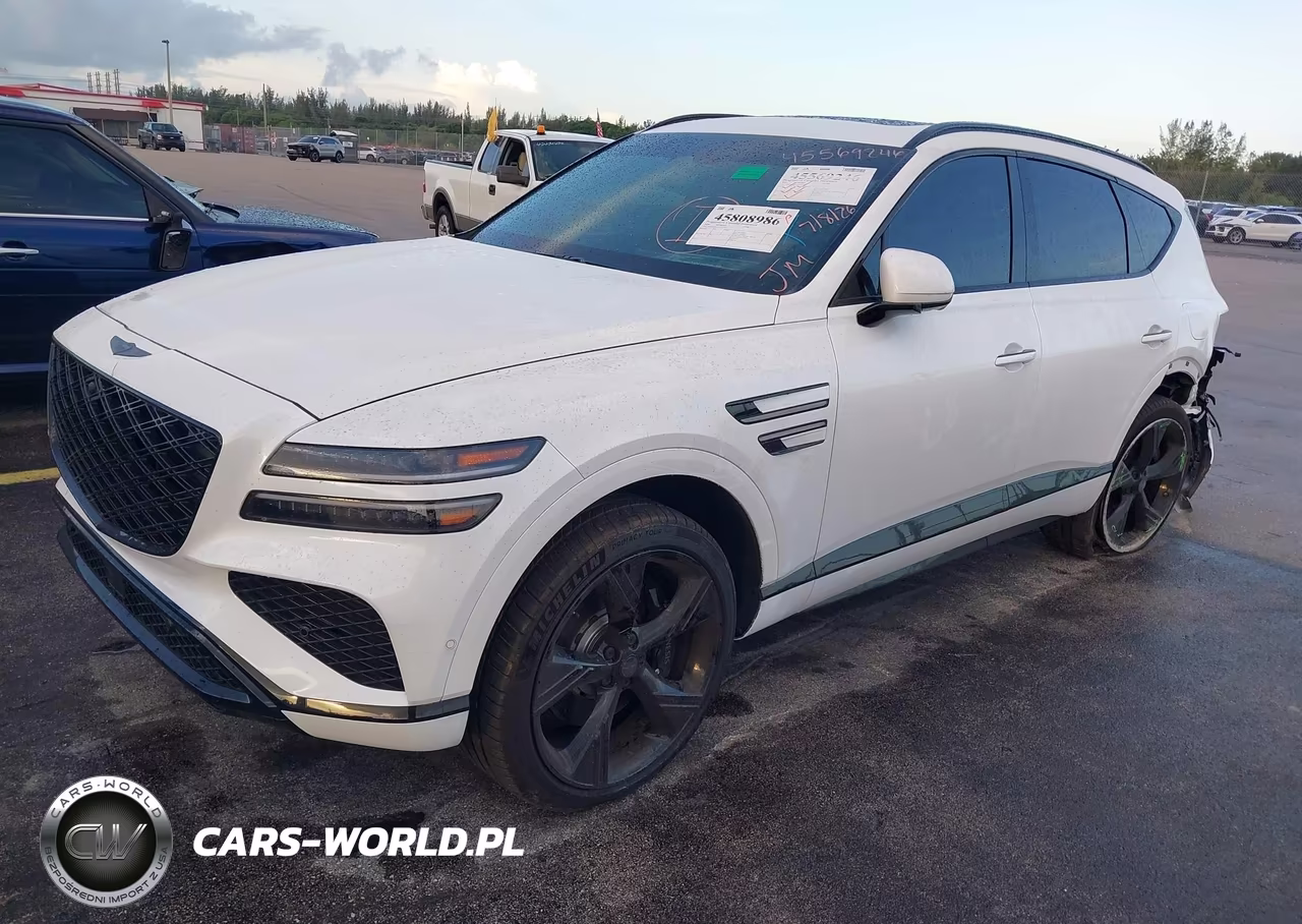 2026 Genesis Gv80 3.5T Prestige Black Awd VIN:KMUHCESC1TU312031 - 2