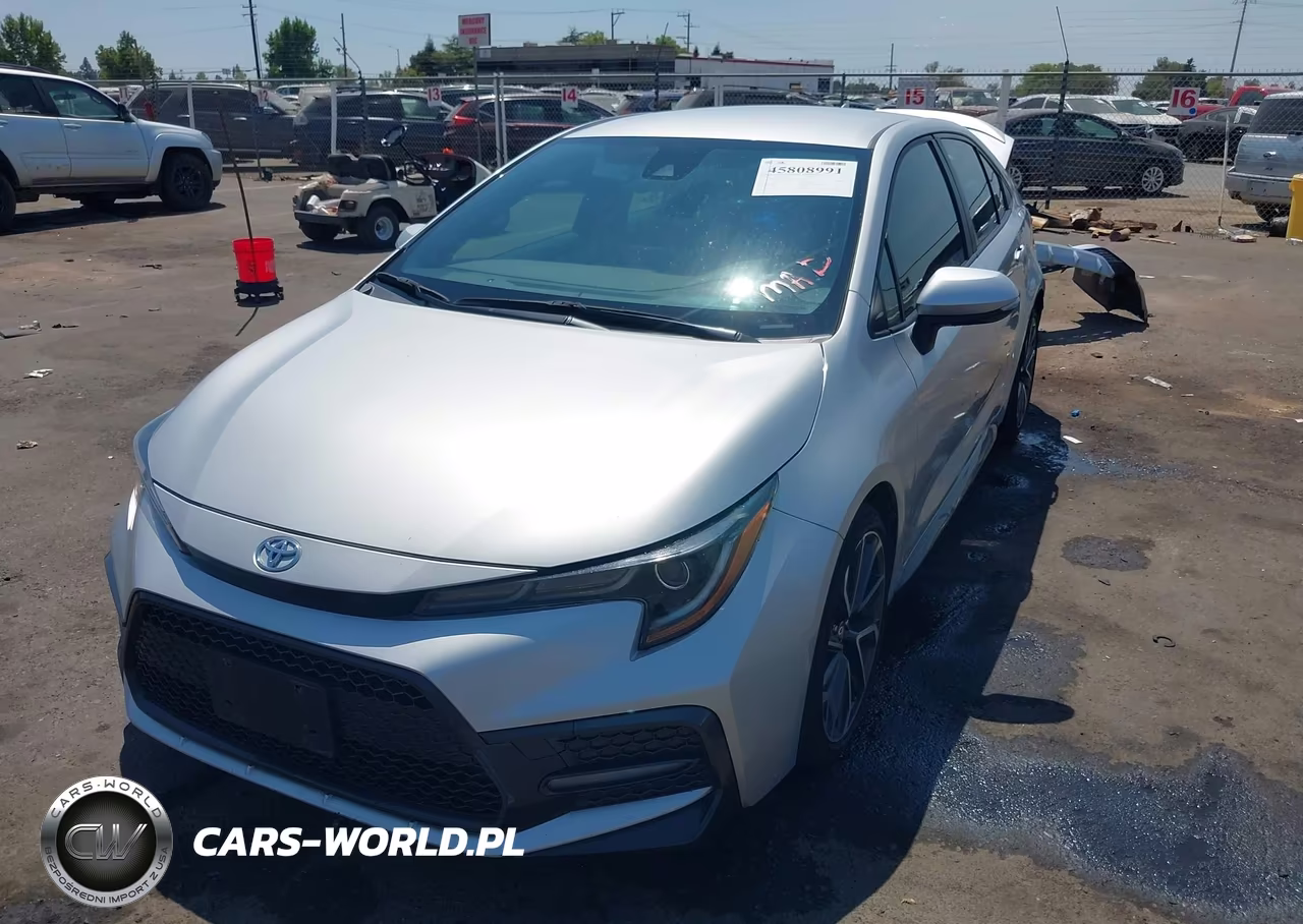 2020 Toyota Corolla Se VIN:JTDS4RCE2LJ029992 - 2