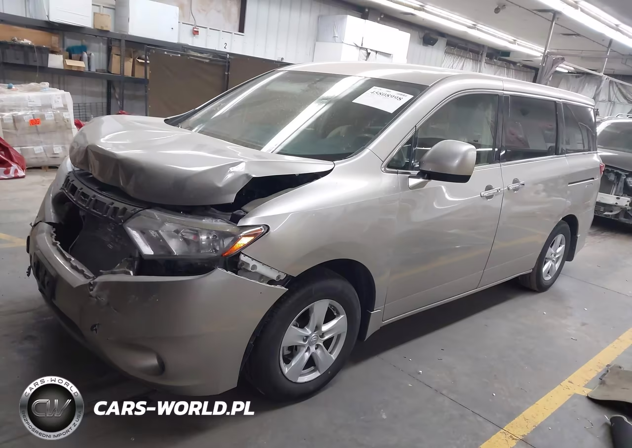 2013 Nissan Quest Sv VIN:JN8AE2KP6D9060043 - 2