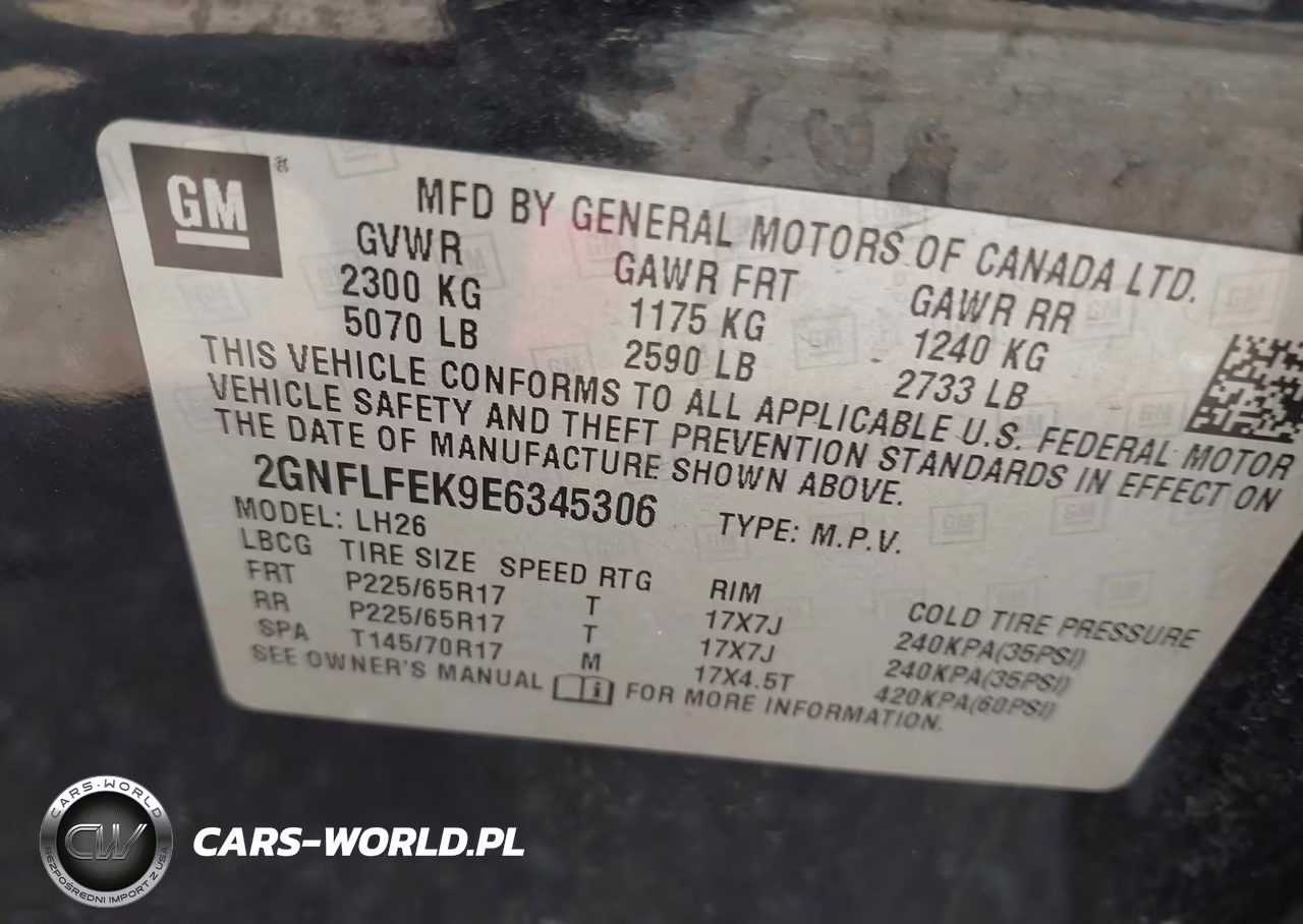 2014 Chevrolet Equinox Lt VIN:2GNFLFEK9E6345306 - 9