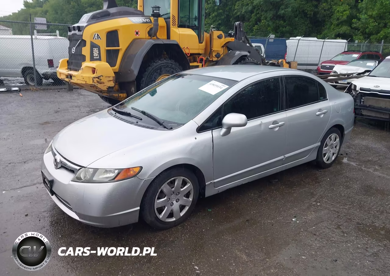 2007 Honda Civic Lx VIN:2HGFA165X7H307571 - 2