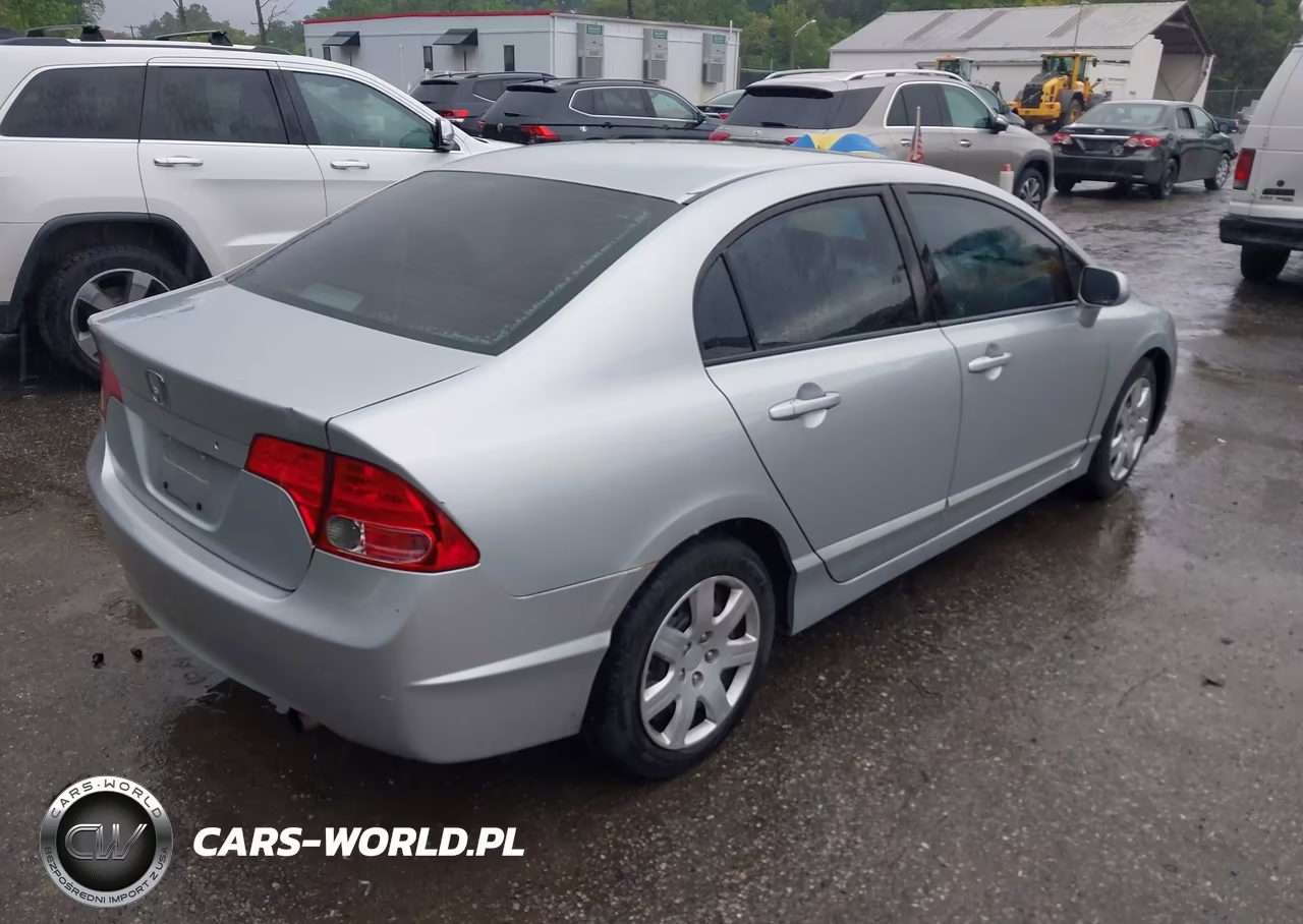 2007 Honda Civic Lx VIN:2HGFA165X7H307571 - 4