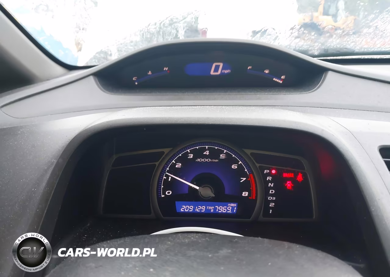 2007 Honda Civic Lx VIN:2HGFA165X7H307571 - 7