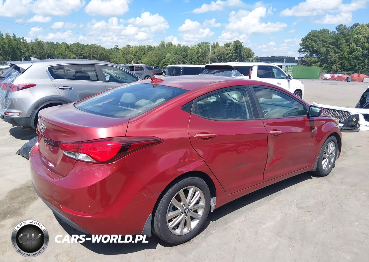 2016 Hyundai Elantra Se VIN:5NPDH4AE7GH753842 - 4